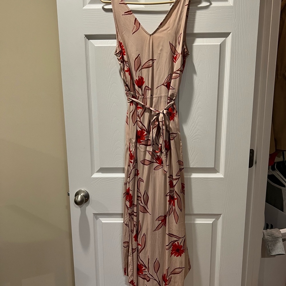 Floral print dress